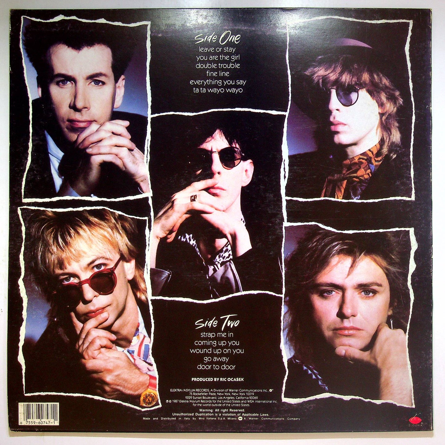 EBOND The Cars - Door To Door Vinile V067053