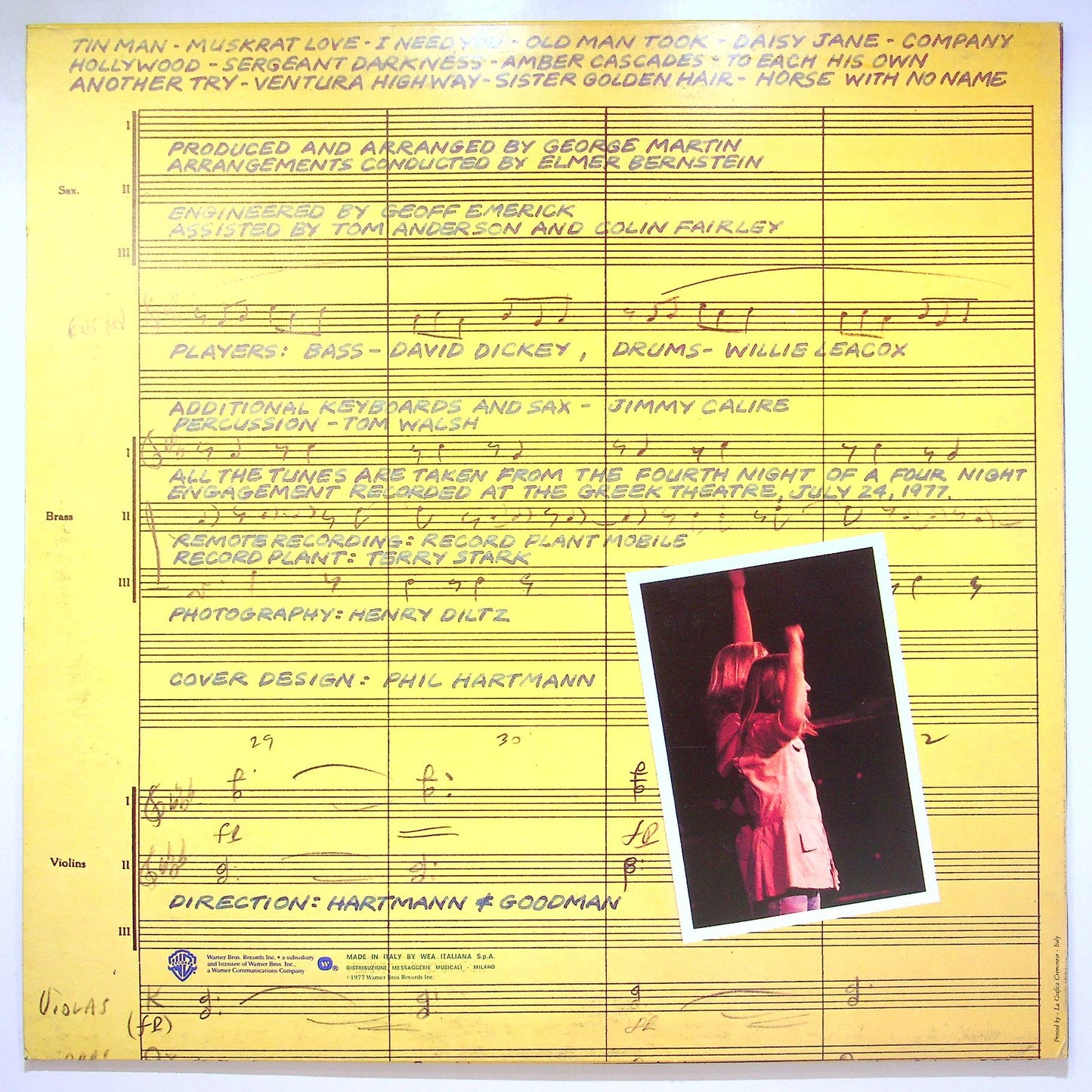 EBOND America - Live Vinile V067056