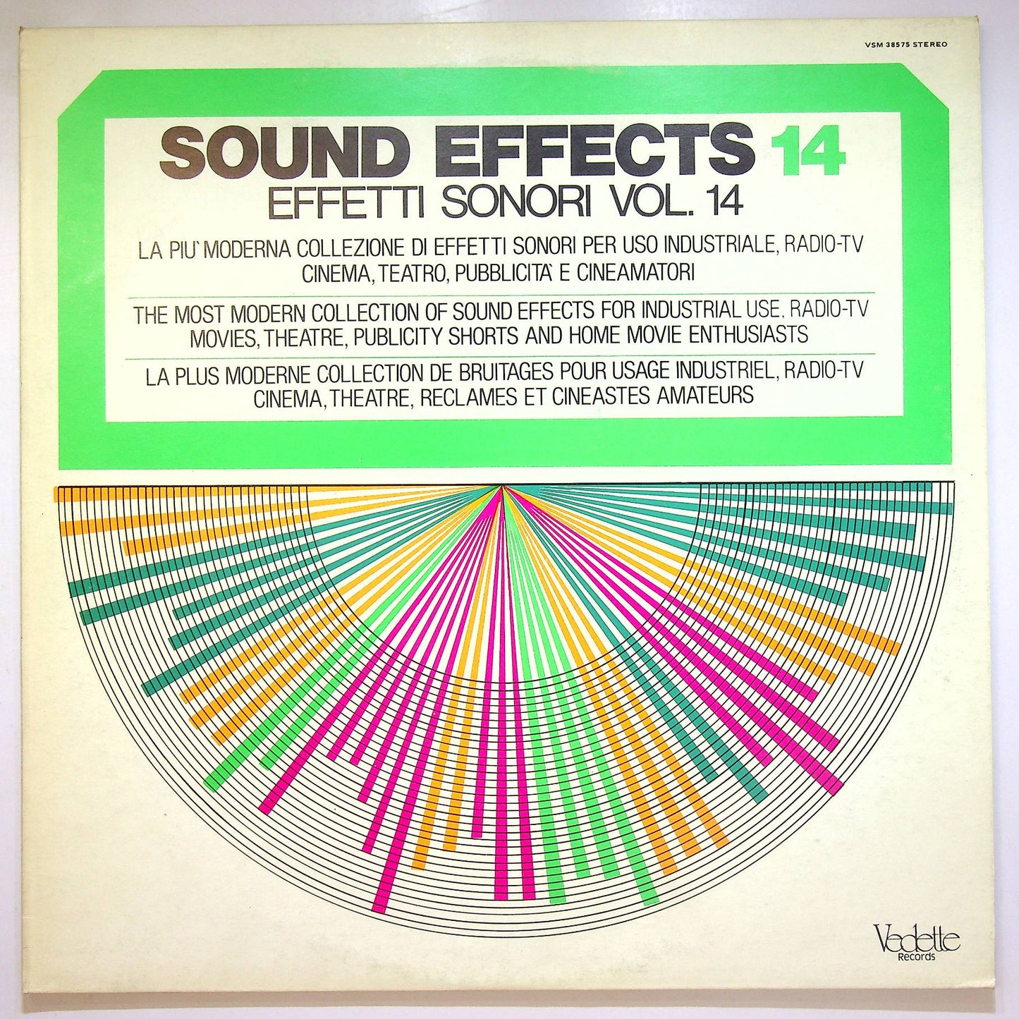 EBOND No Artist - Effetti Sonori Vol. 14 - Sound Effects Vinile V067060