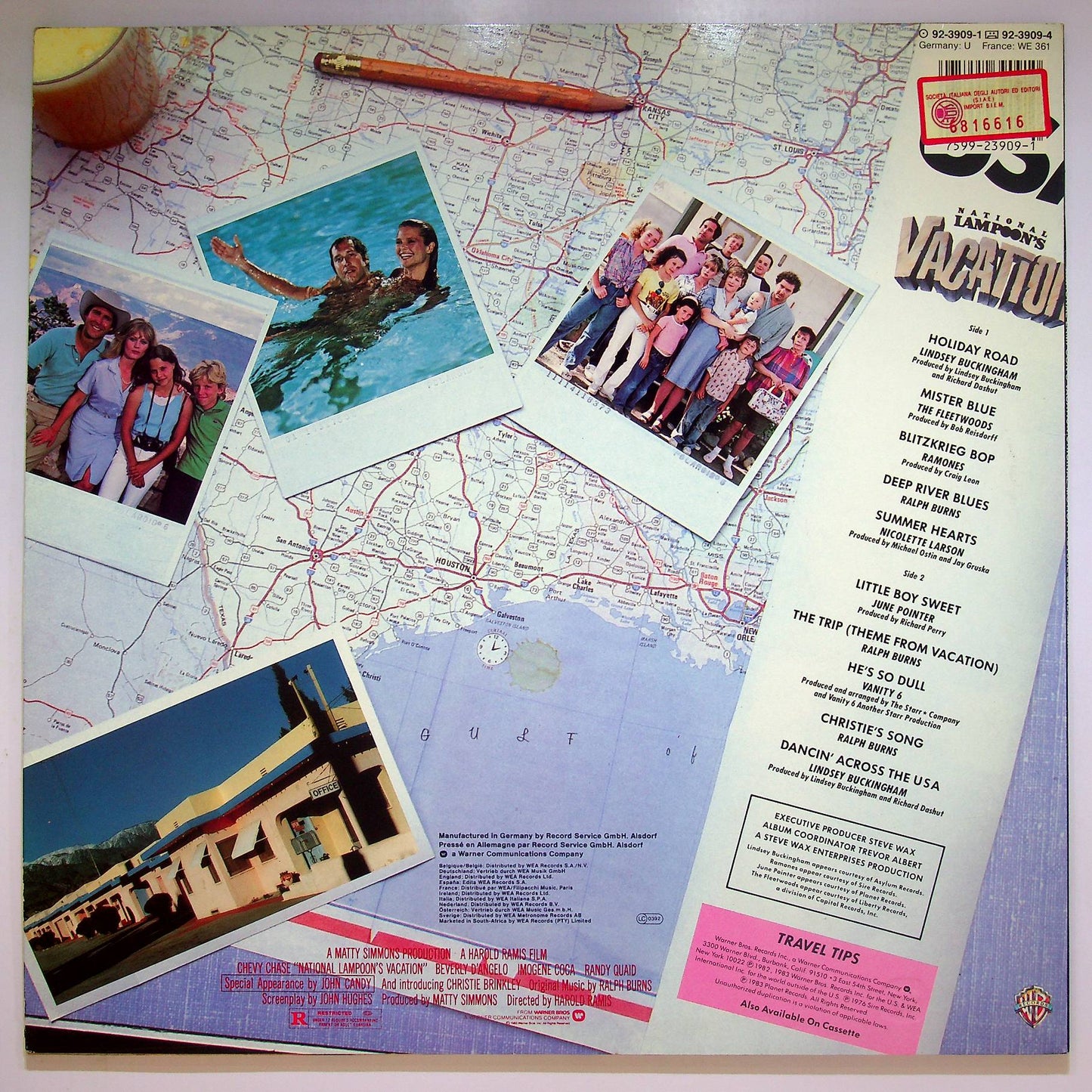 EBOND Various - National Lampoon's Vacation (Soundtrack) Vinile V067075