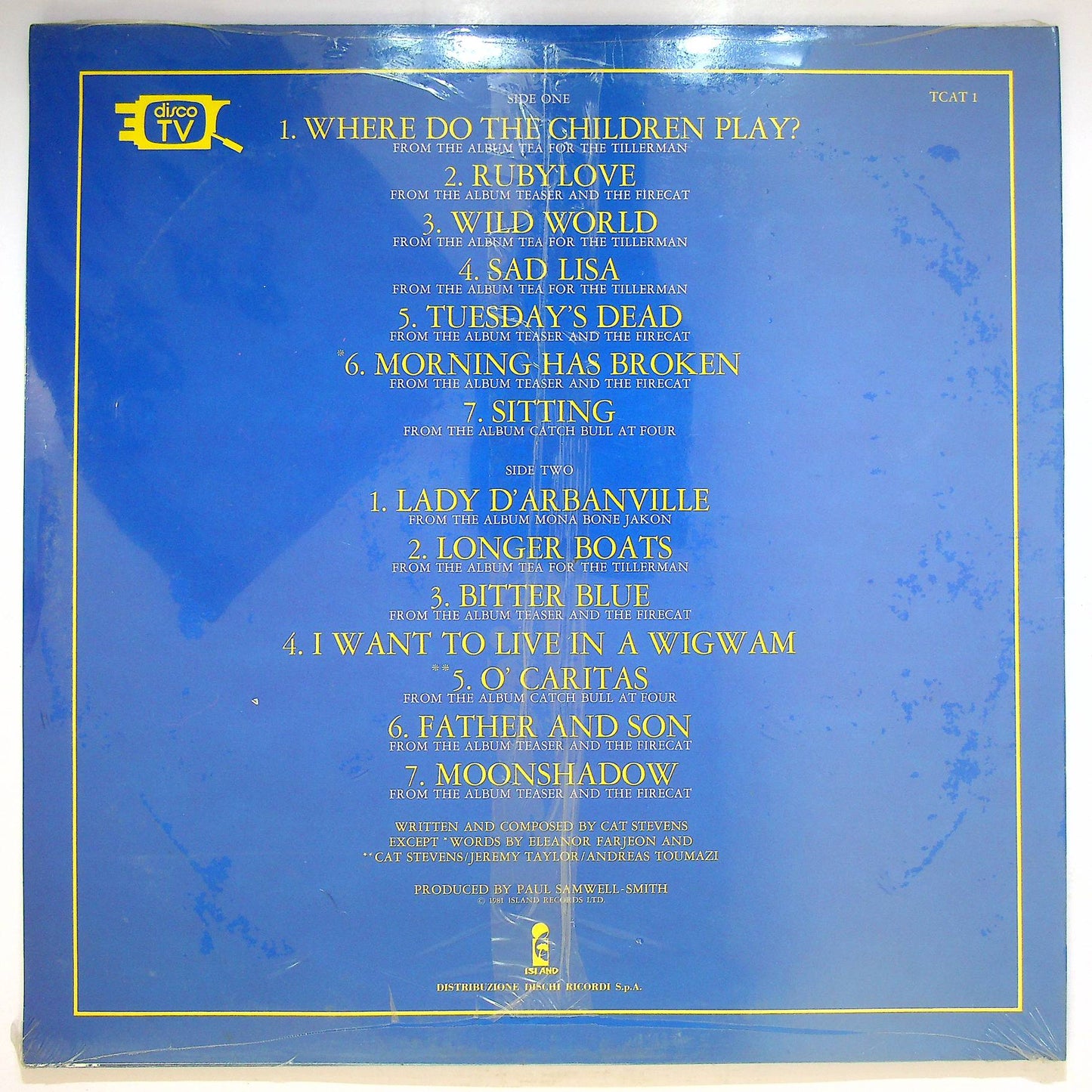 EBOND Cat Stevens - Cat Stevens Vinile V067101