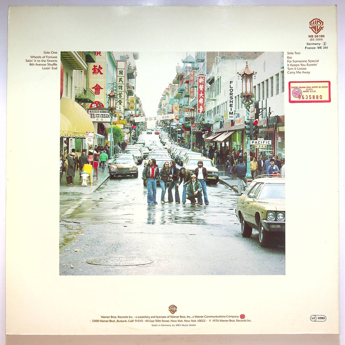 EBOND The Doobie Brothers - Takin' It To The Streets Vinile V067113