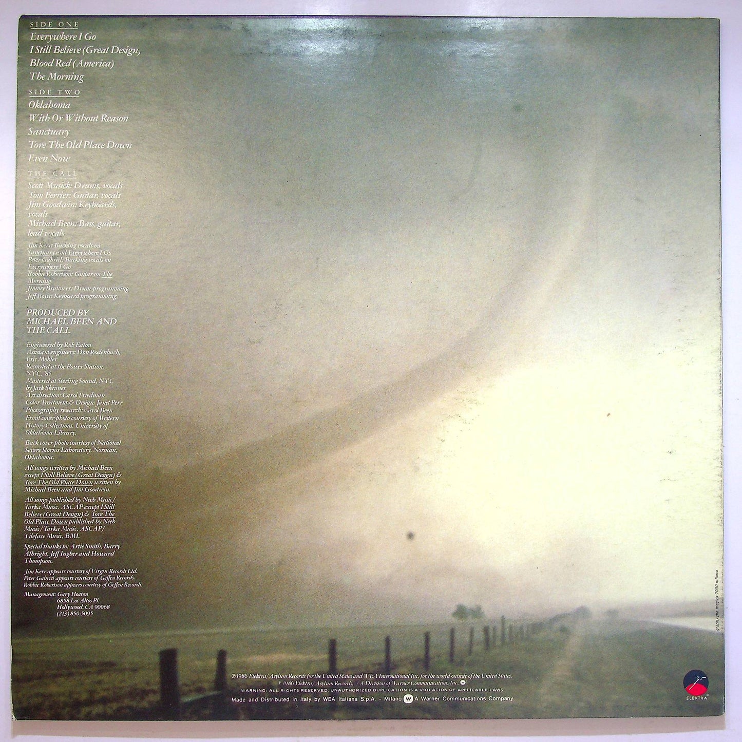 EBOND The Call - Reconciled Vinile V067115