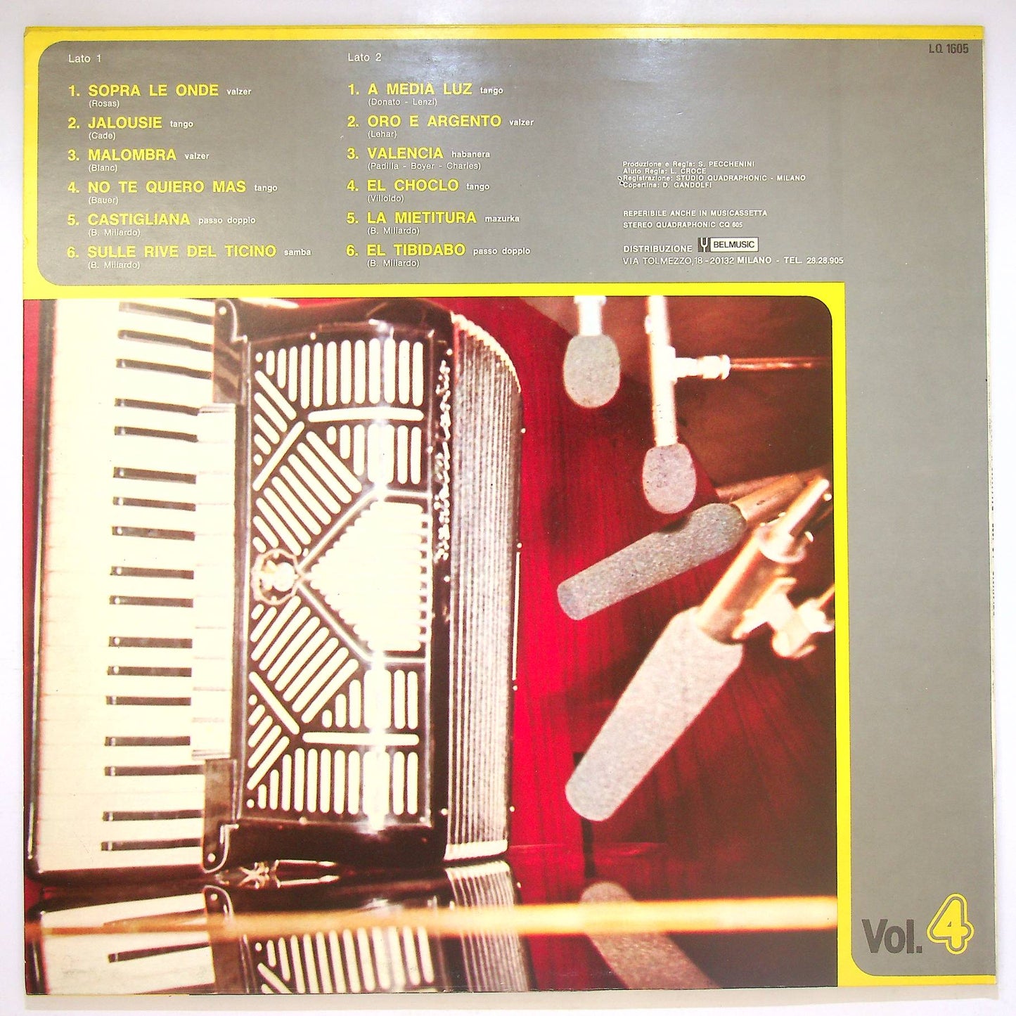 EBOND Beppe Miliardo - Balliamo Il Liscio - Vol. 4 Vinile V067141