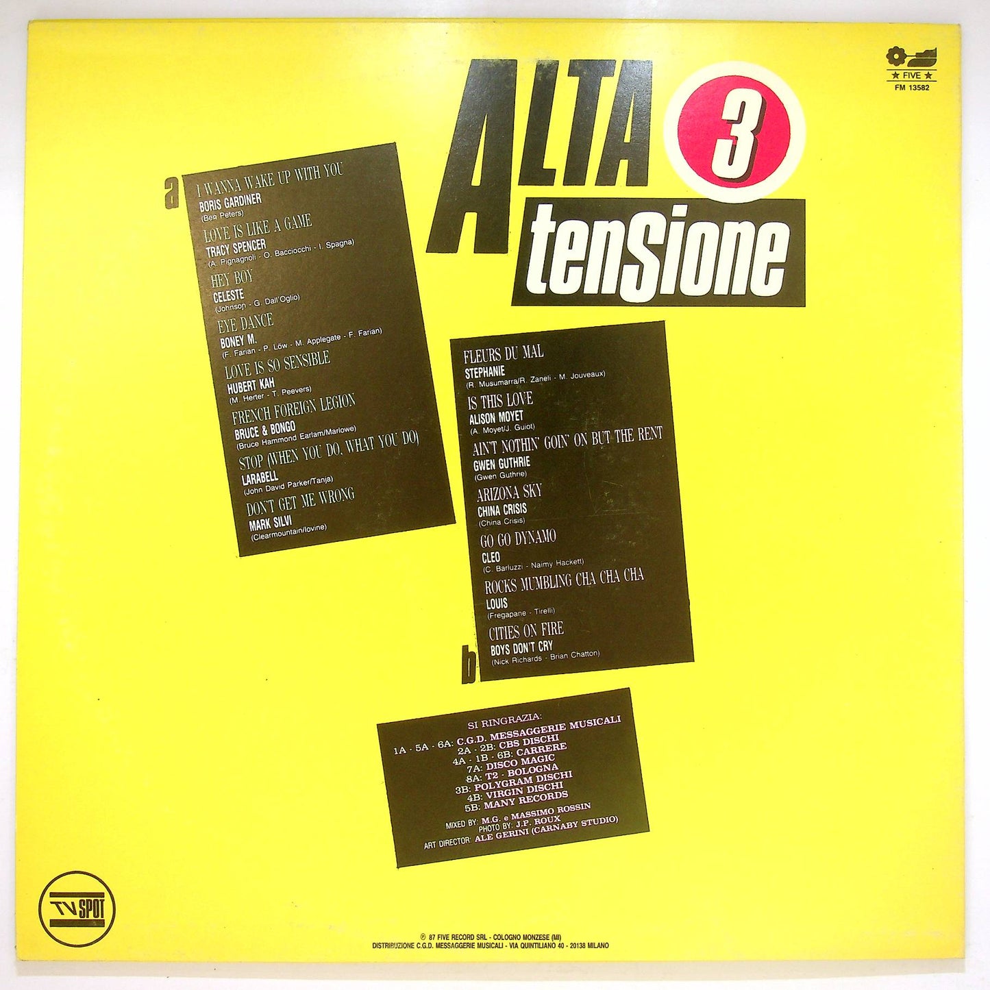 EBOND Various - Alta Tensione 3 Vinile V067146