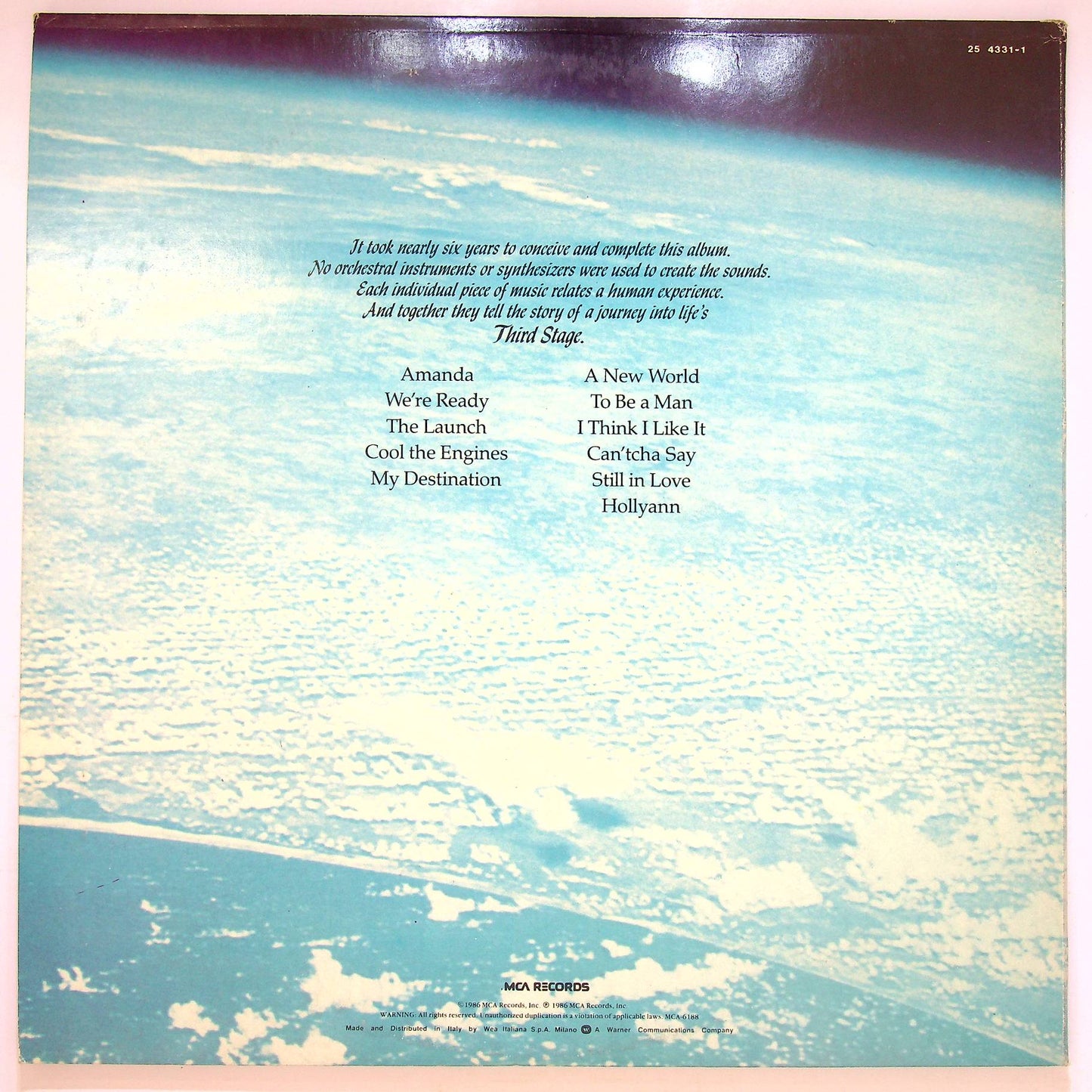 EBOND Boston - Third Stage Vinile V067148