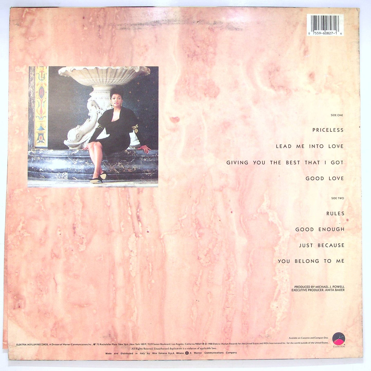 EBOND Anita Baker - Giving You The Best That I Got Vinile V068008