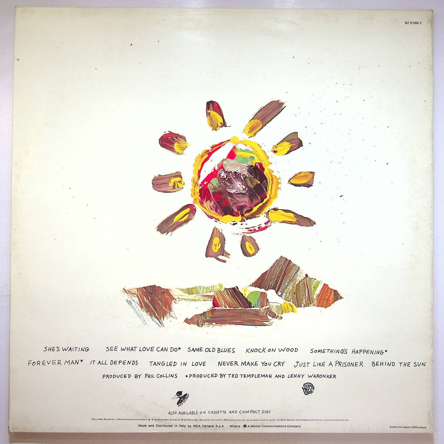 EBOND Eric Clapton - Behind The Sun Vinile V068024