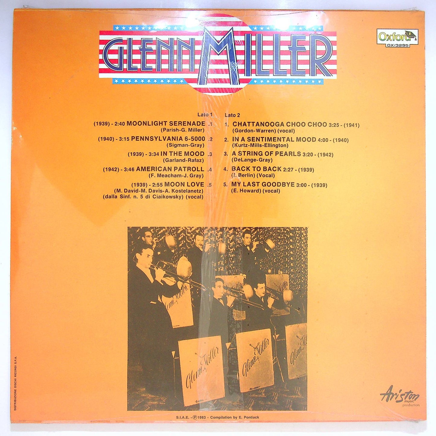 EBOND Glenn Miller And His Orchestra Vinile V068039