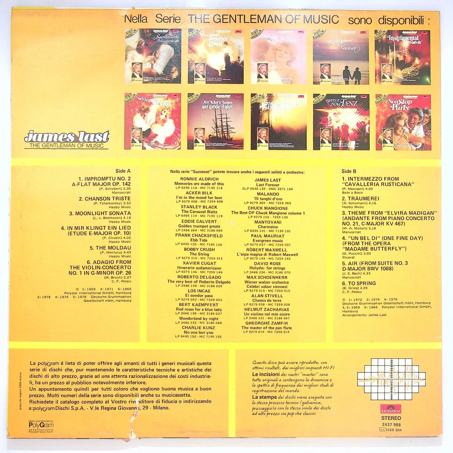 EBOND James Last - Die Schonsten Klassischen Melodien Vinile V068040