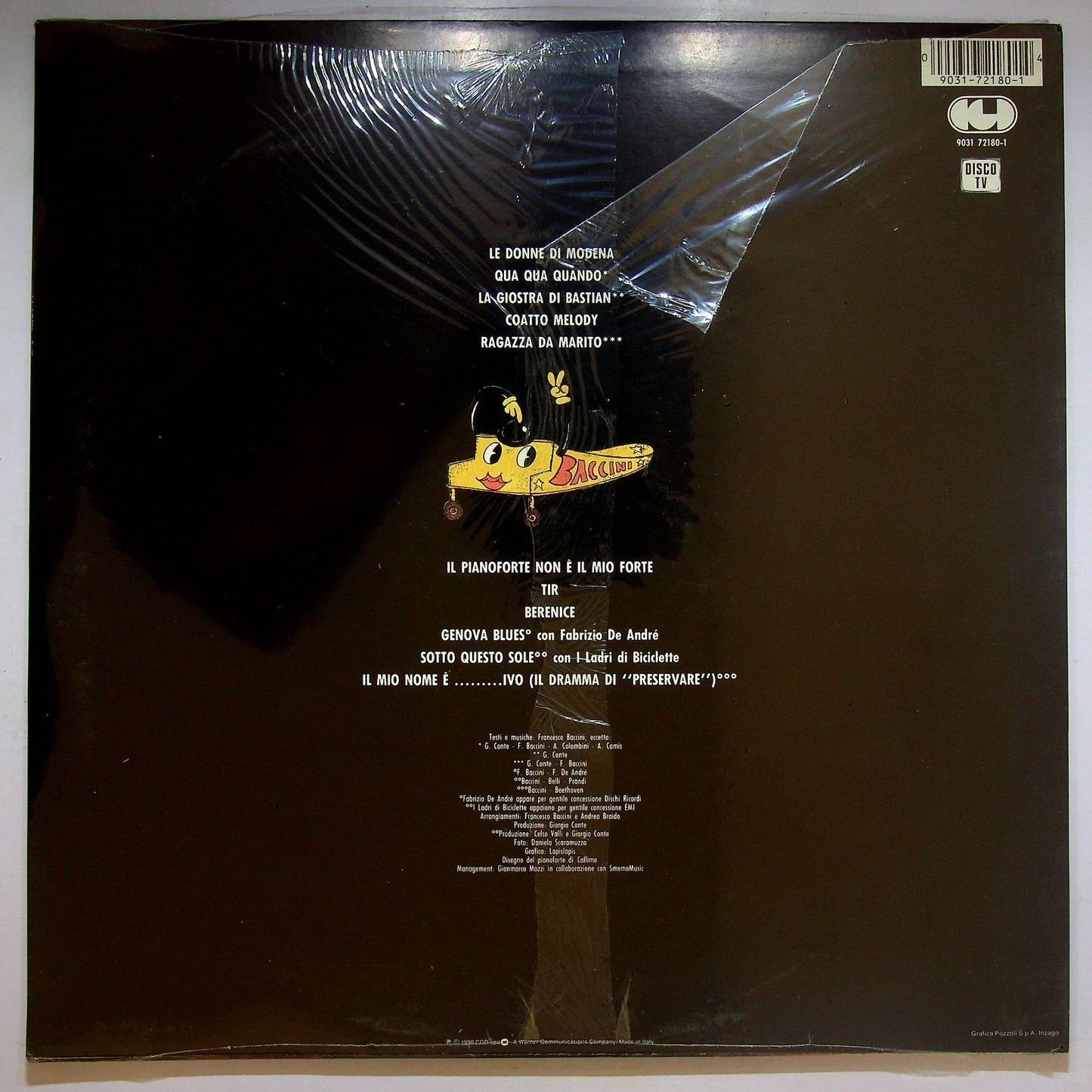 EBOND Francesco Baccini - Il Pianoforte Non E Il Mio Forte... Vinile V068058