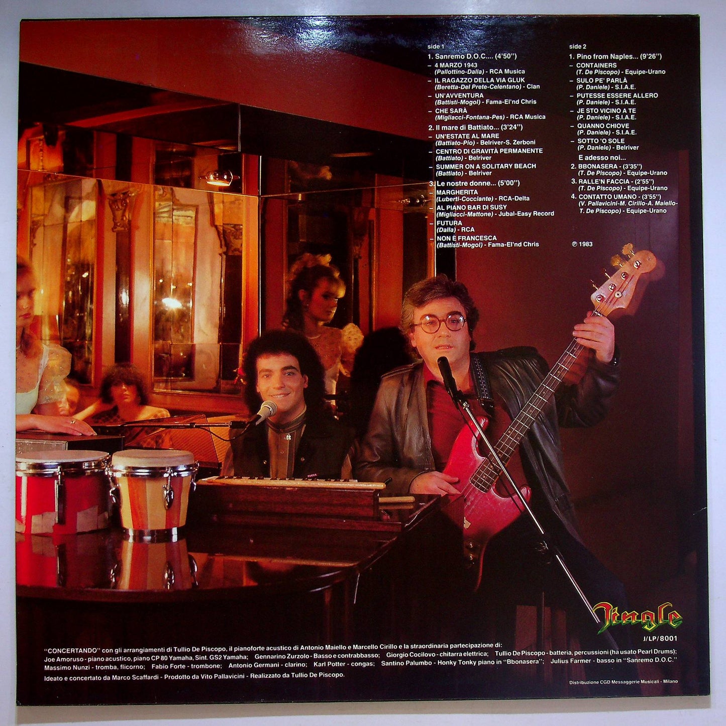 EBOND Antonio & Marcello - Concertando Con Antonio & Marcello Vinile V068060