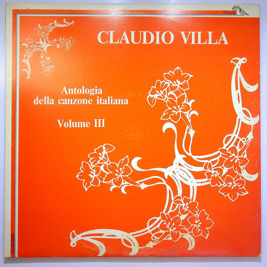 EBOND Claudio Villa - Antologia Della Canzone Italiana Vol III Vinile V068075