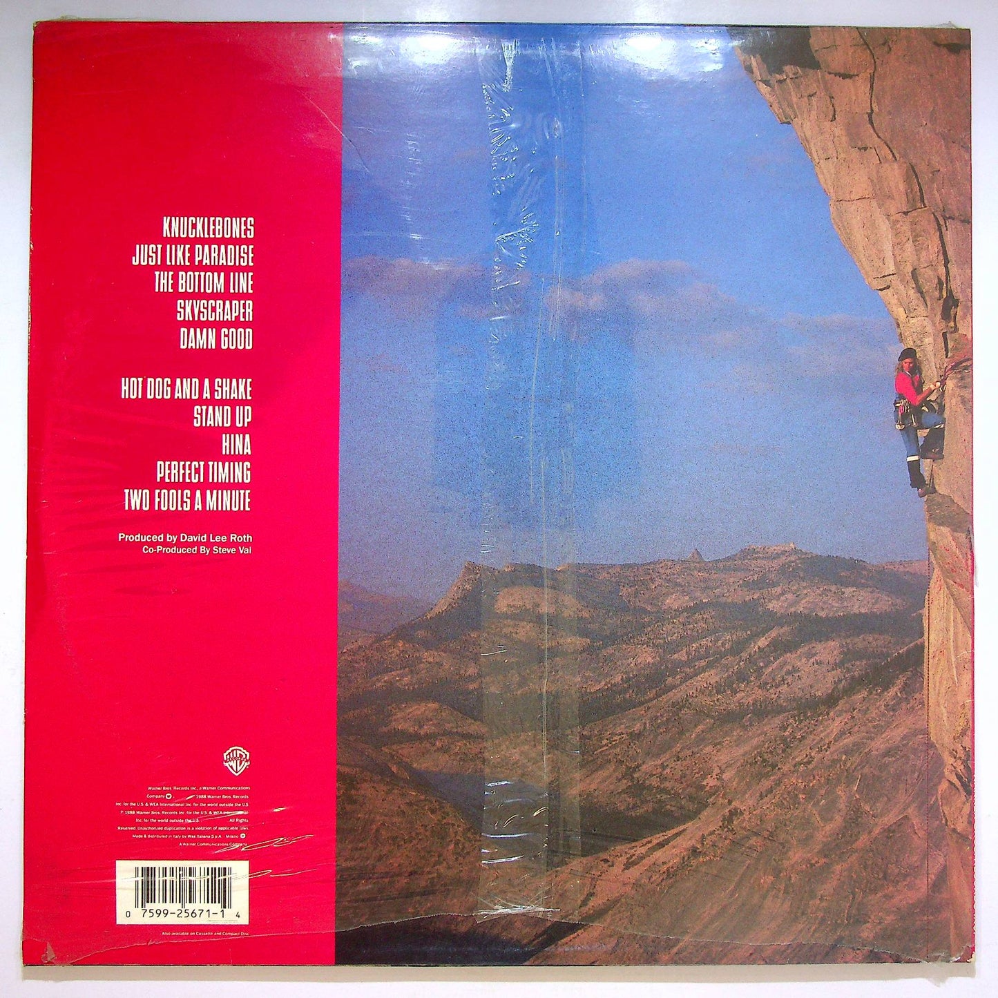 EBOND David Lee Roth - Skyscraper Vinile V068091