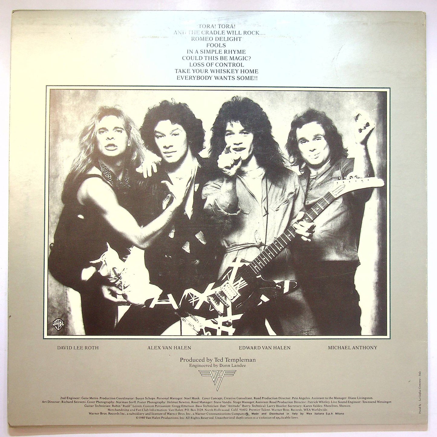 EBOND Van Halen - Women And Children First Vinile V068095