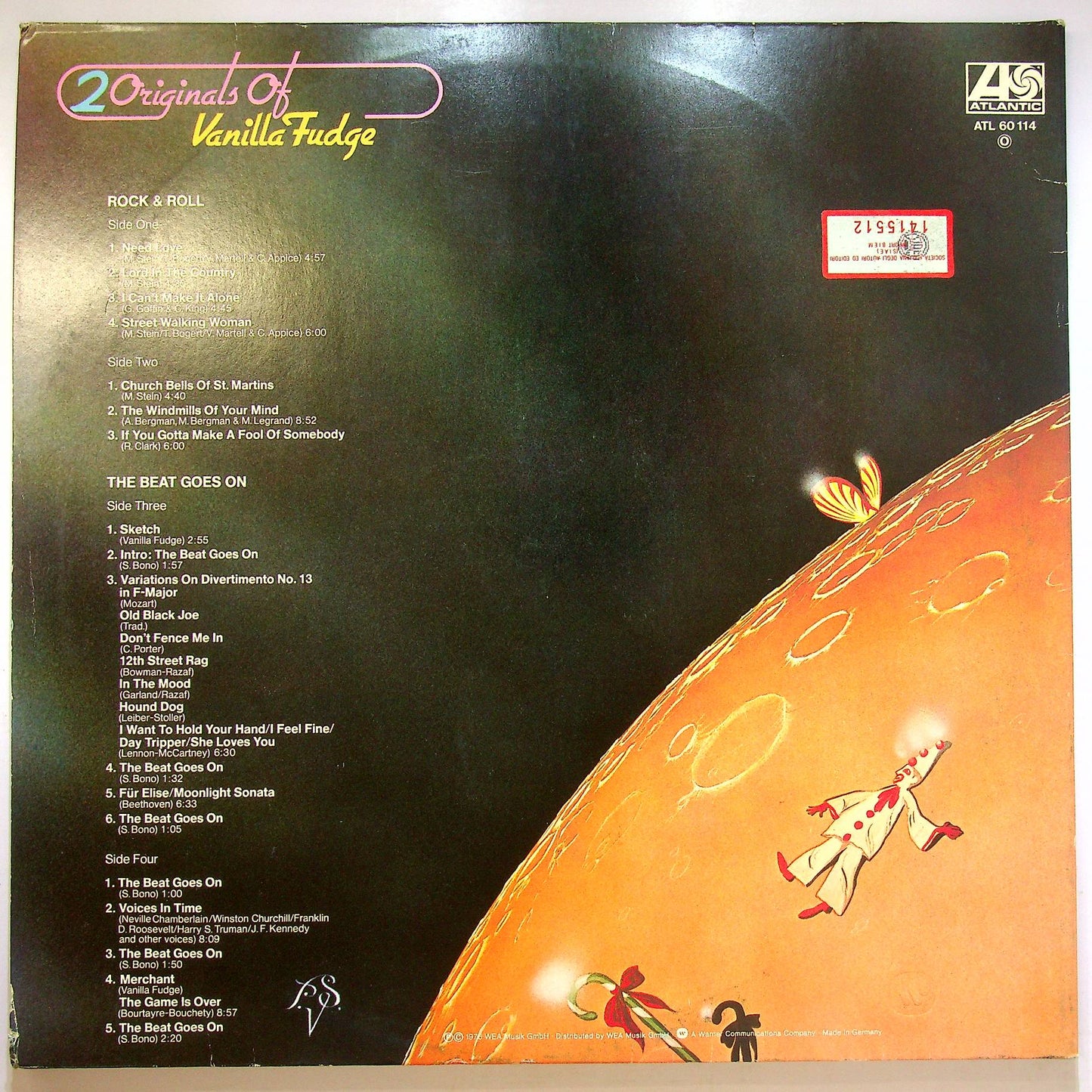 EBOND Vanilla Fudge - 2 Originals Of Vanilla Fudge Vinile V068097