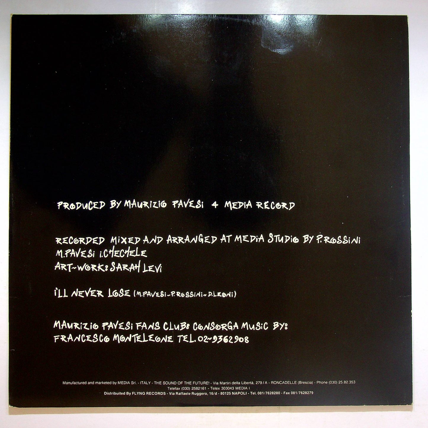 EBOND Pavesi Sound - I'll Never Lose (Remix) Vinile V068099