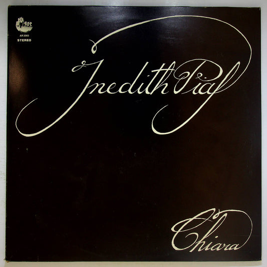 EBOND Chiara - Inedith Piaf Vinile V068127
