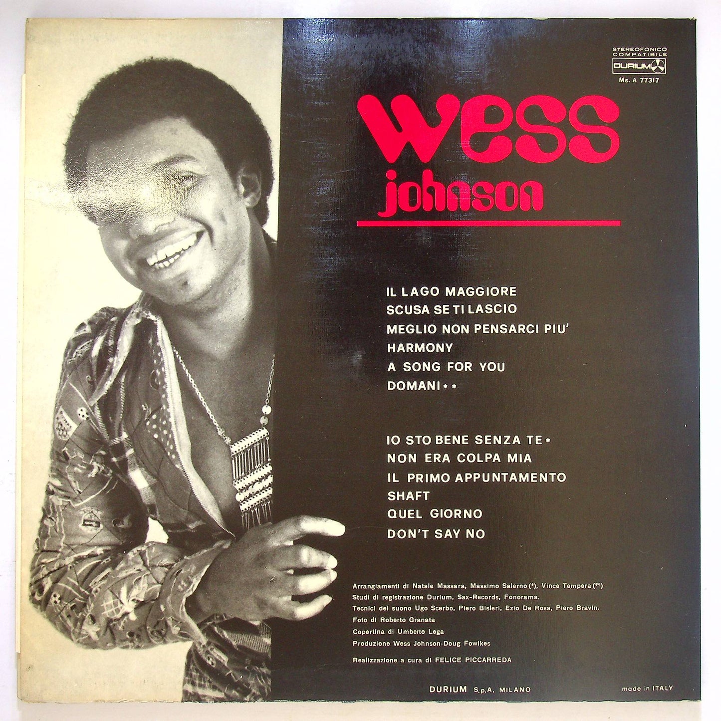 EBOND Wess Johnson - Wess Johnson Vinile V068128