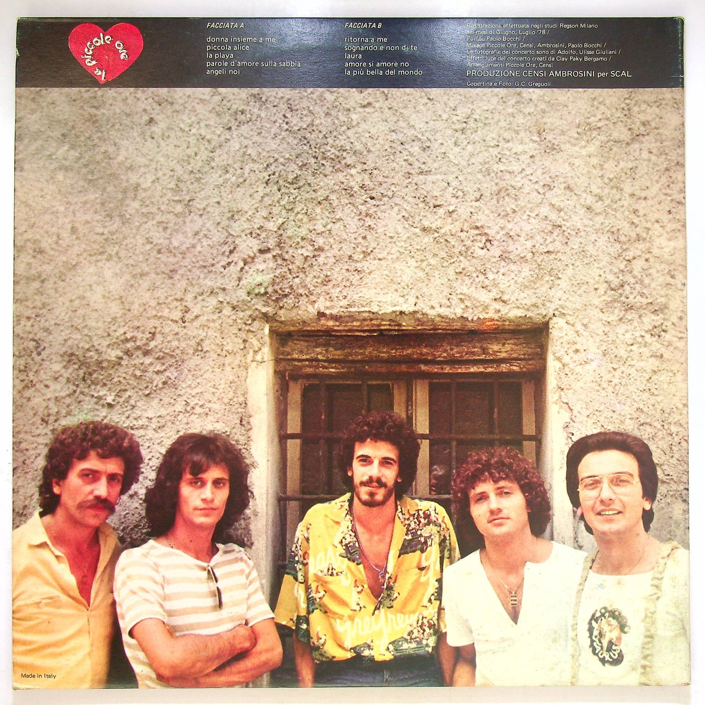 EBOND Le Piccole Ore - Le Piccole Ore Vinile V068131