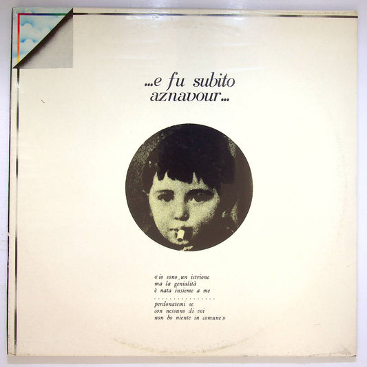 EBOND Charles Aznavour - ... E Fu Subito Aznavour ... Vinile V068133