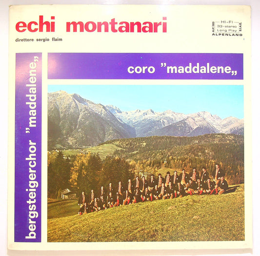 EBOND Coro Maddalene - Echi Montanari Vinile V069005