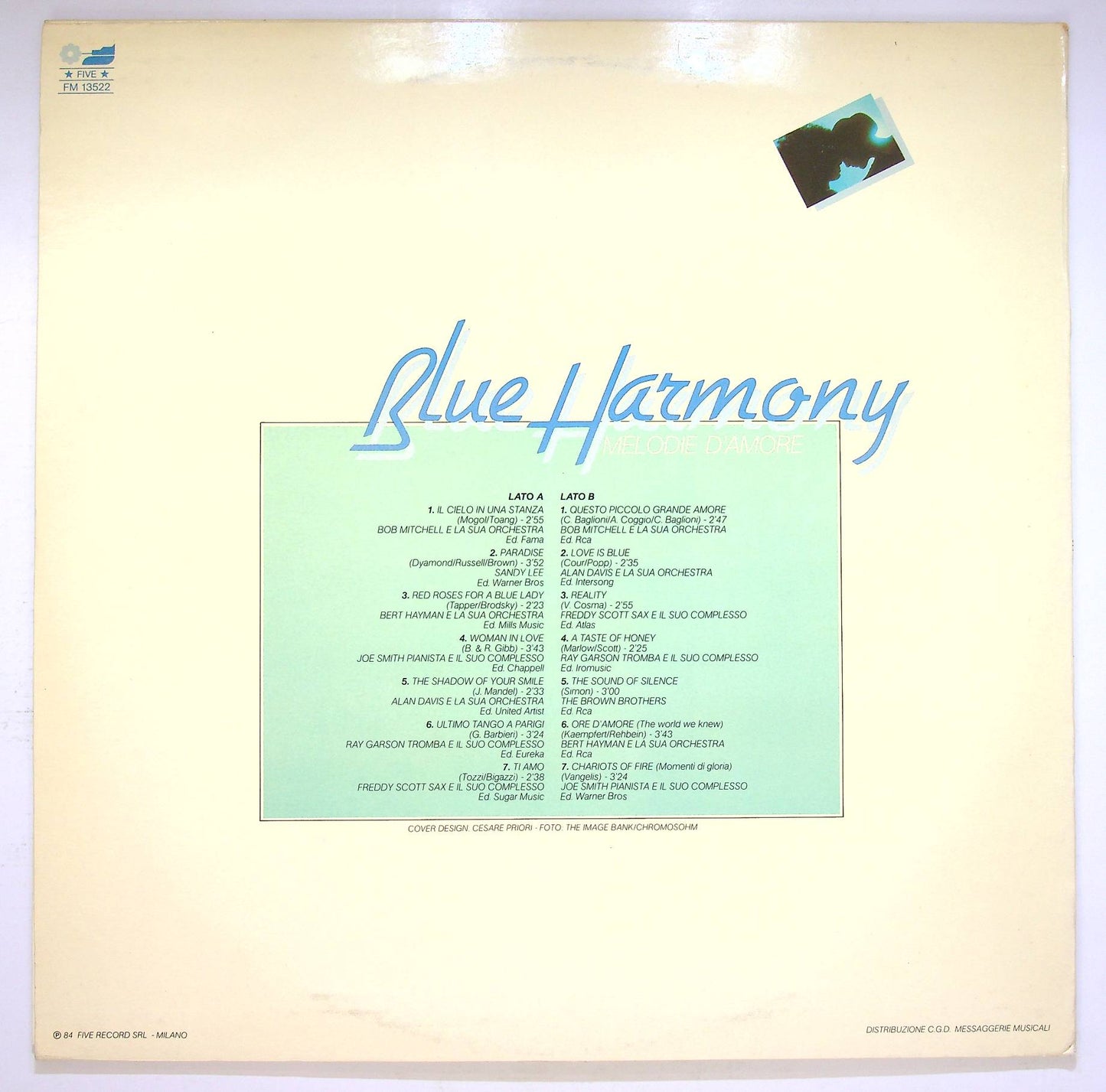 EBOND Various - Blue Harmony Melodie D'Amore Vinile V069014