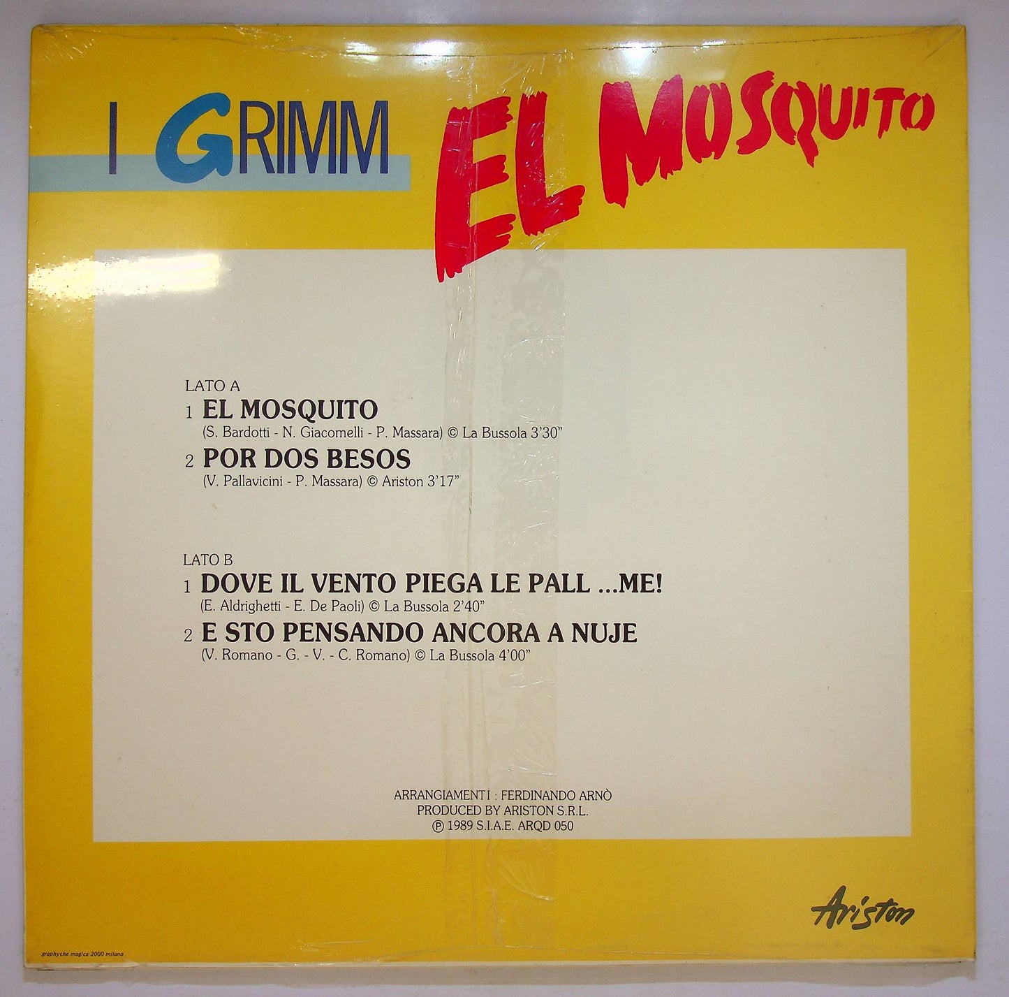 EBOND I Grimm - El Mosquito Vinile V069024
