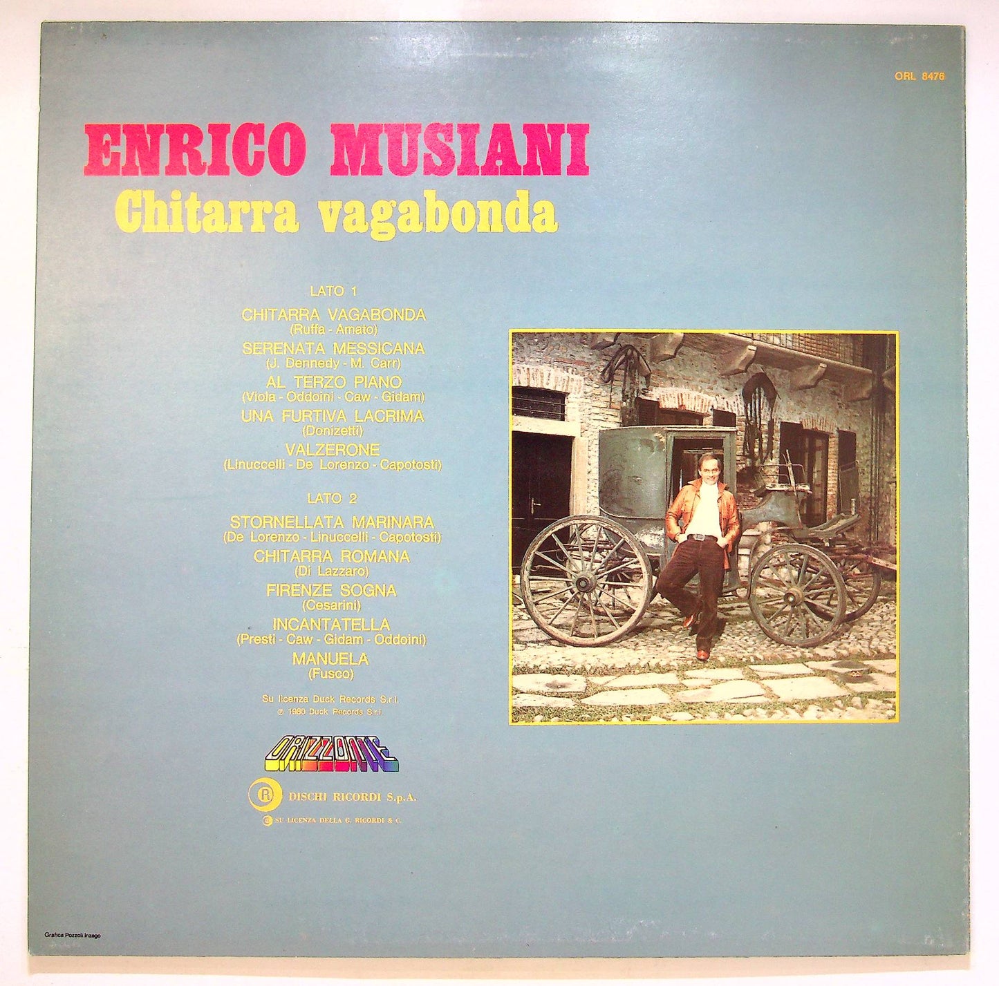 EBOND Enrico Musiani - Chitarra Vagabonda Vinile V069026