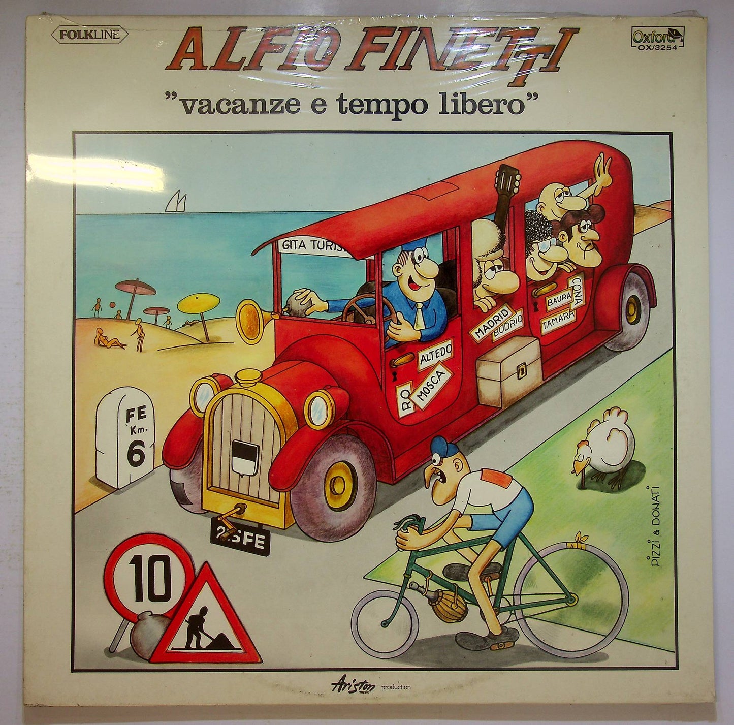 EBOND Alfio Finetti - Vacanze E Tempo Libero Vinile V069031