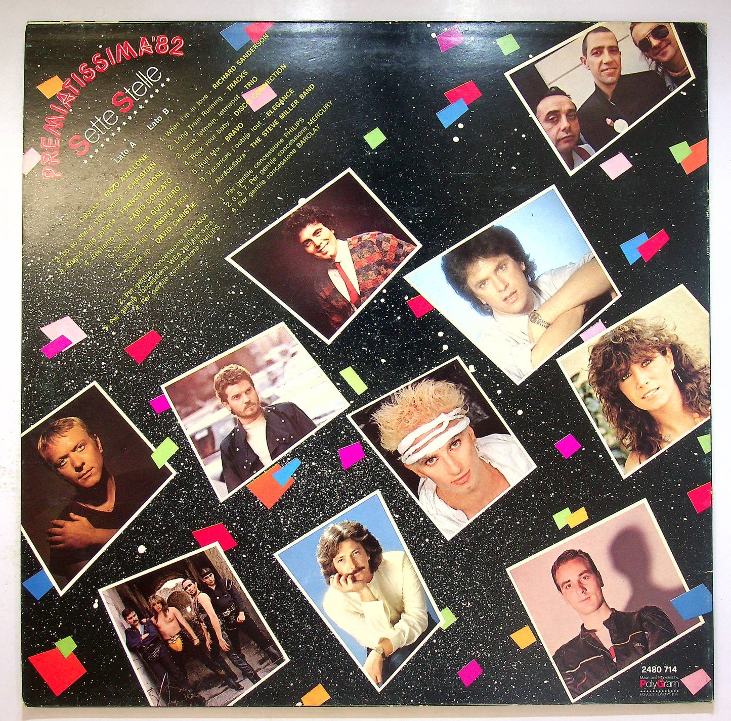 EBOND Various - Premiatissima '82 (Sette Stelle) Vinile V069043