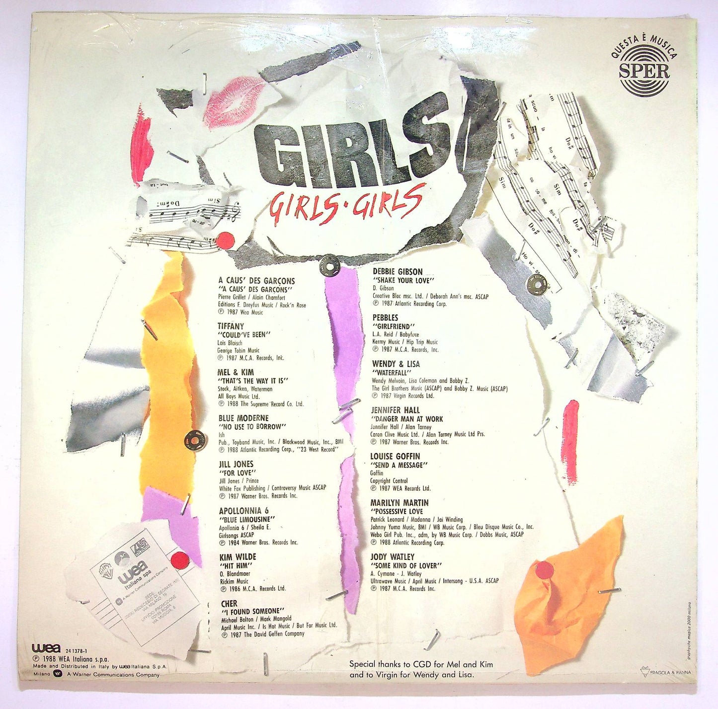 EBOND Various - Girls Girls Girls Vinile V069050