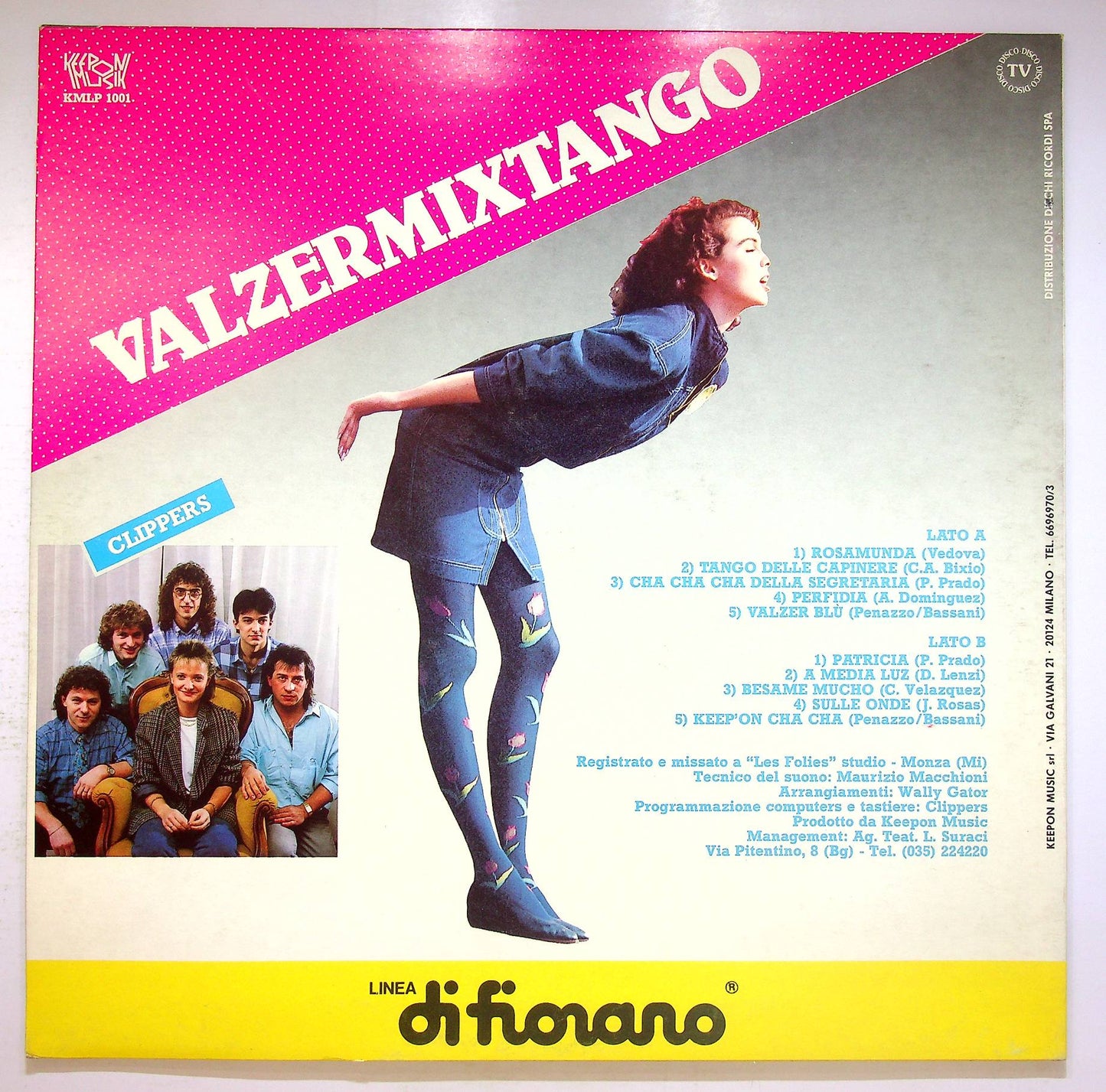 EBOND Clippers - Valzermixtango Vinile V069055