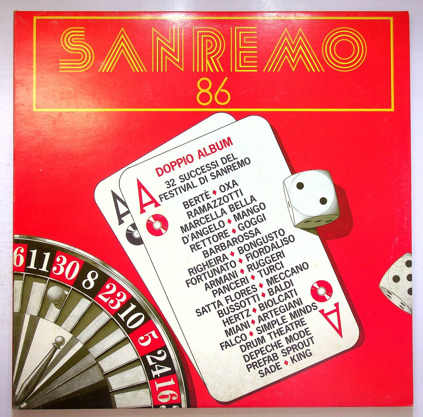 EBOND Various - Sanremo 86 Vinile V069058