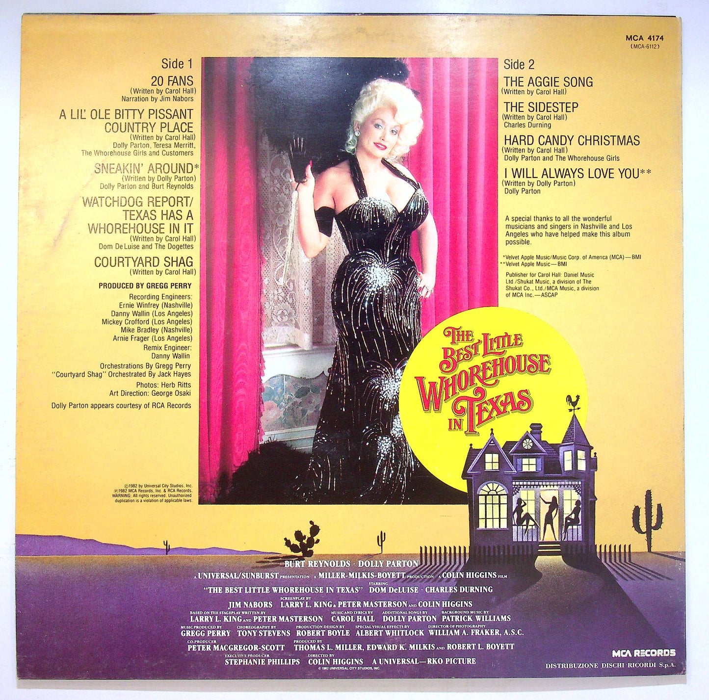 EBOND The Best Little Whorehouse In Texas - Soundtrack Vinile V069060