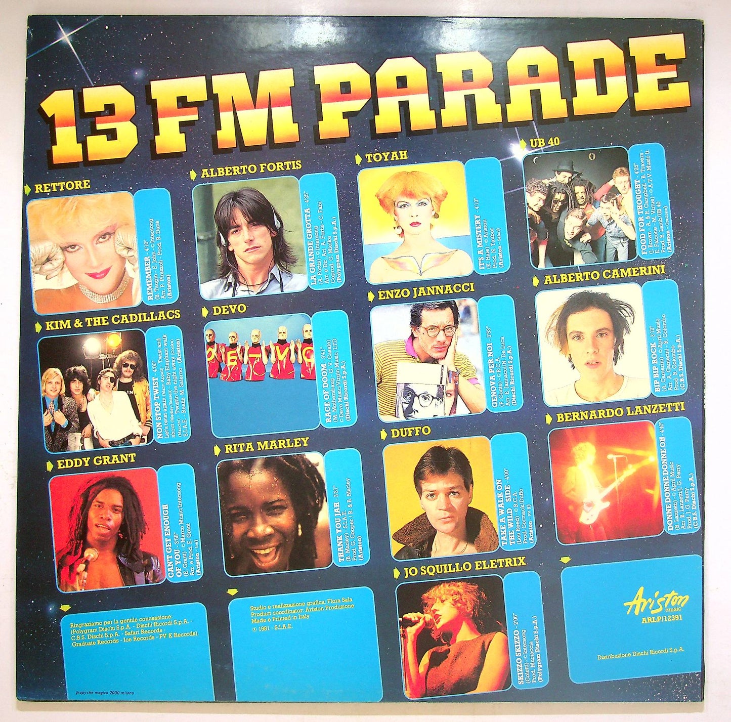 EBOND Various - 13 FM Parade Vinile V069082