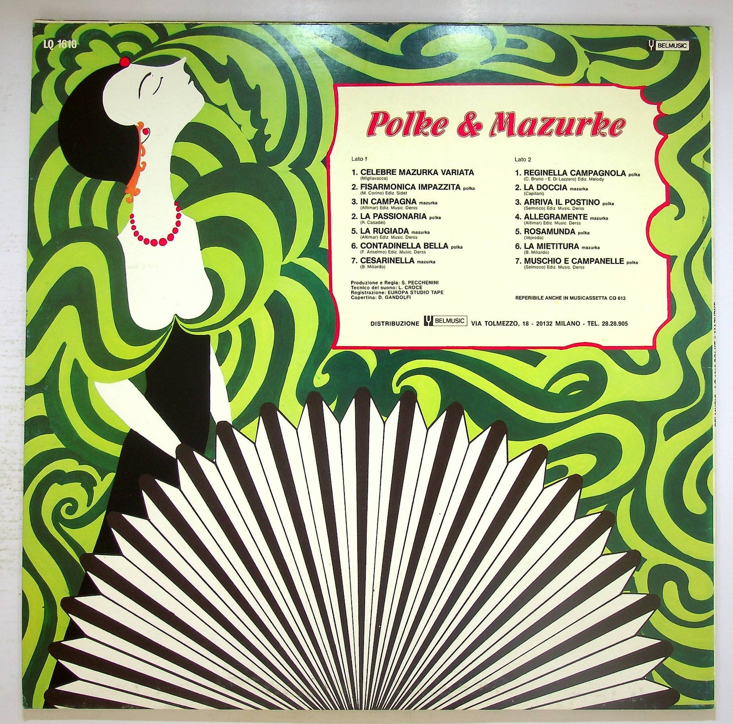 EBOND Beppe Miliardo - Polke & Mazurke Vinile V069092