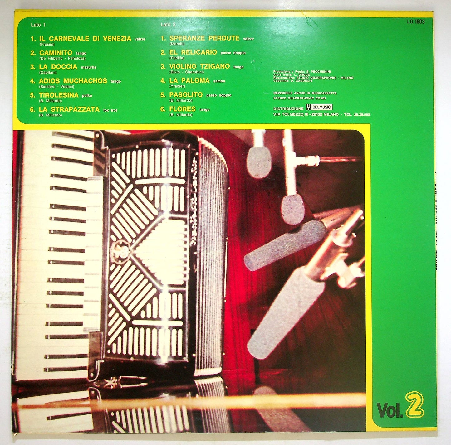EBOND Beppe Miliardo - Balliamo Il Liscio - Vol. 2 Vinile V069099