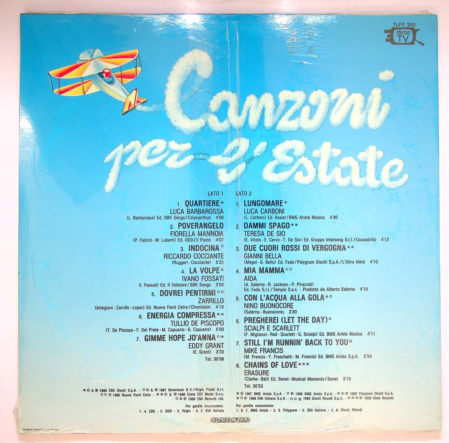 EBOND Various - Canzoni Per L'Estate Vinile V069100