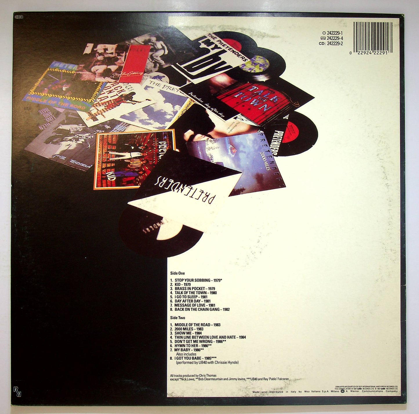 EBOND Pretenders - The Singles Vinile V069116