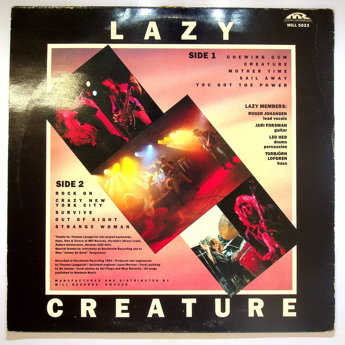 EBOND Lazy - Creature Vinile V070027