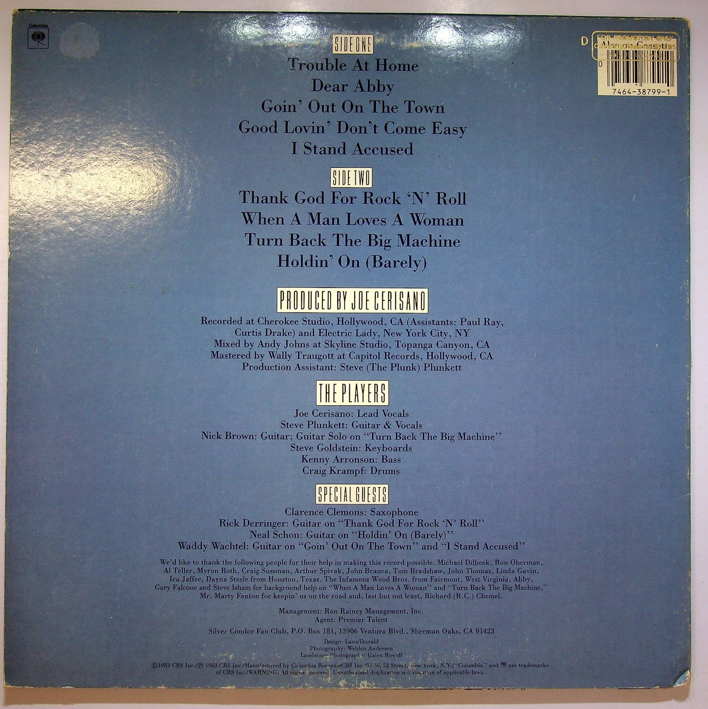 EBOND Silver Condor - Trouble At Home Vinile V070044
