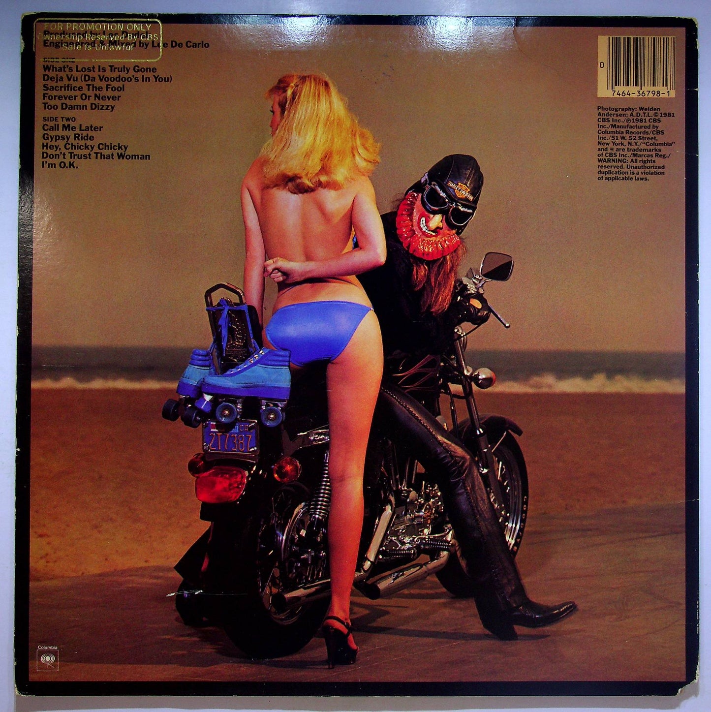 EBOND Les Dudek - Gypsy Ride Vinile V070045