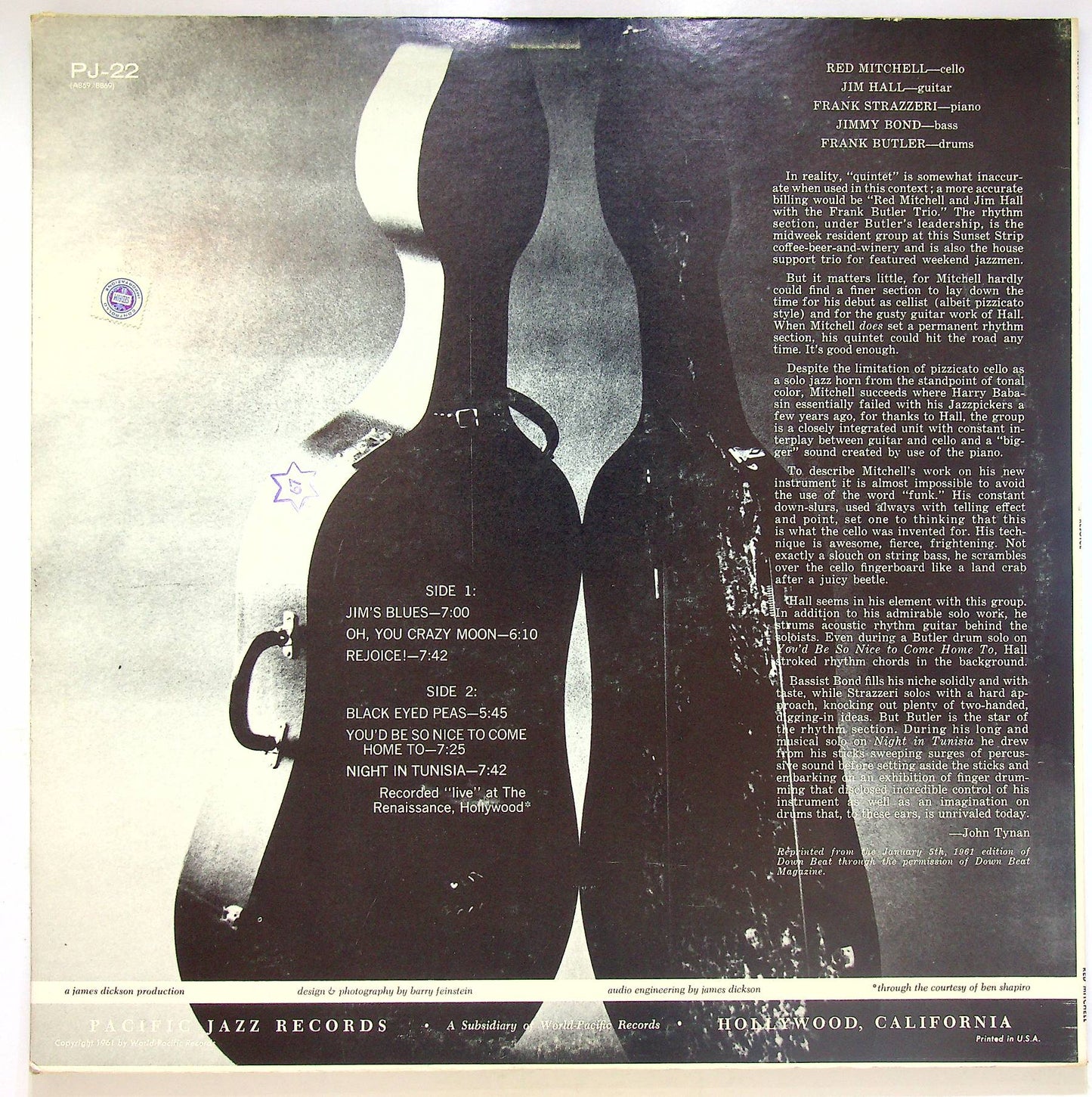 EBOND Red Mitchell - Rejoice! Vinile V070077