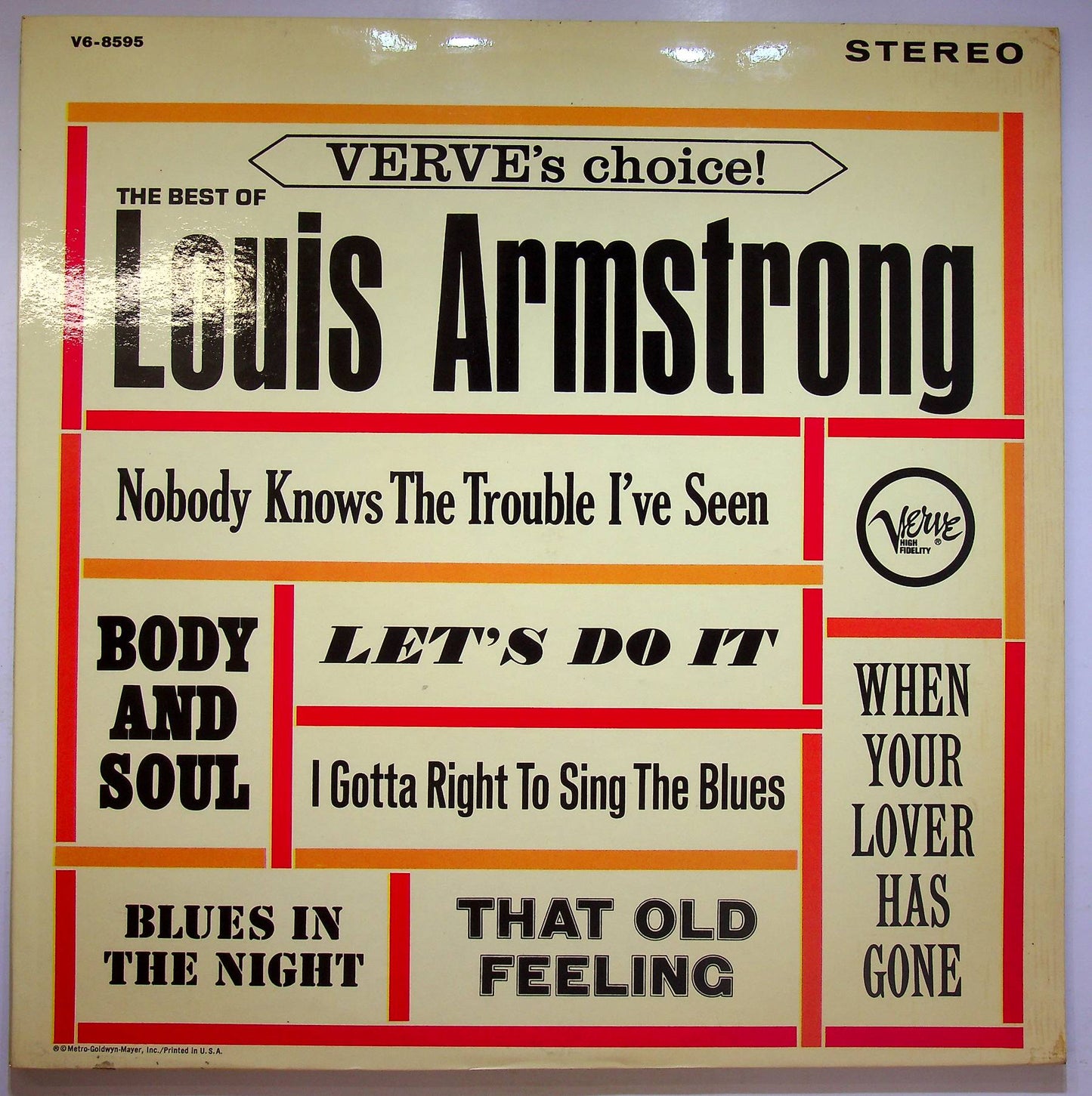 EBOND Louis Armstrong - The Best Of Louis Armstrong Vinile V071028