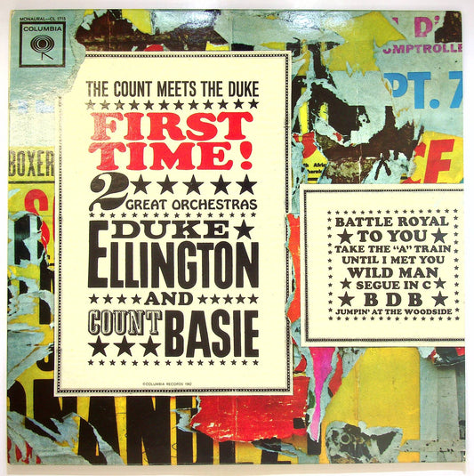 EBOND Duke Ellington Count Basie - First Time! Vinile V071043