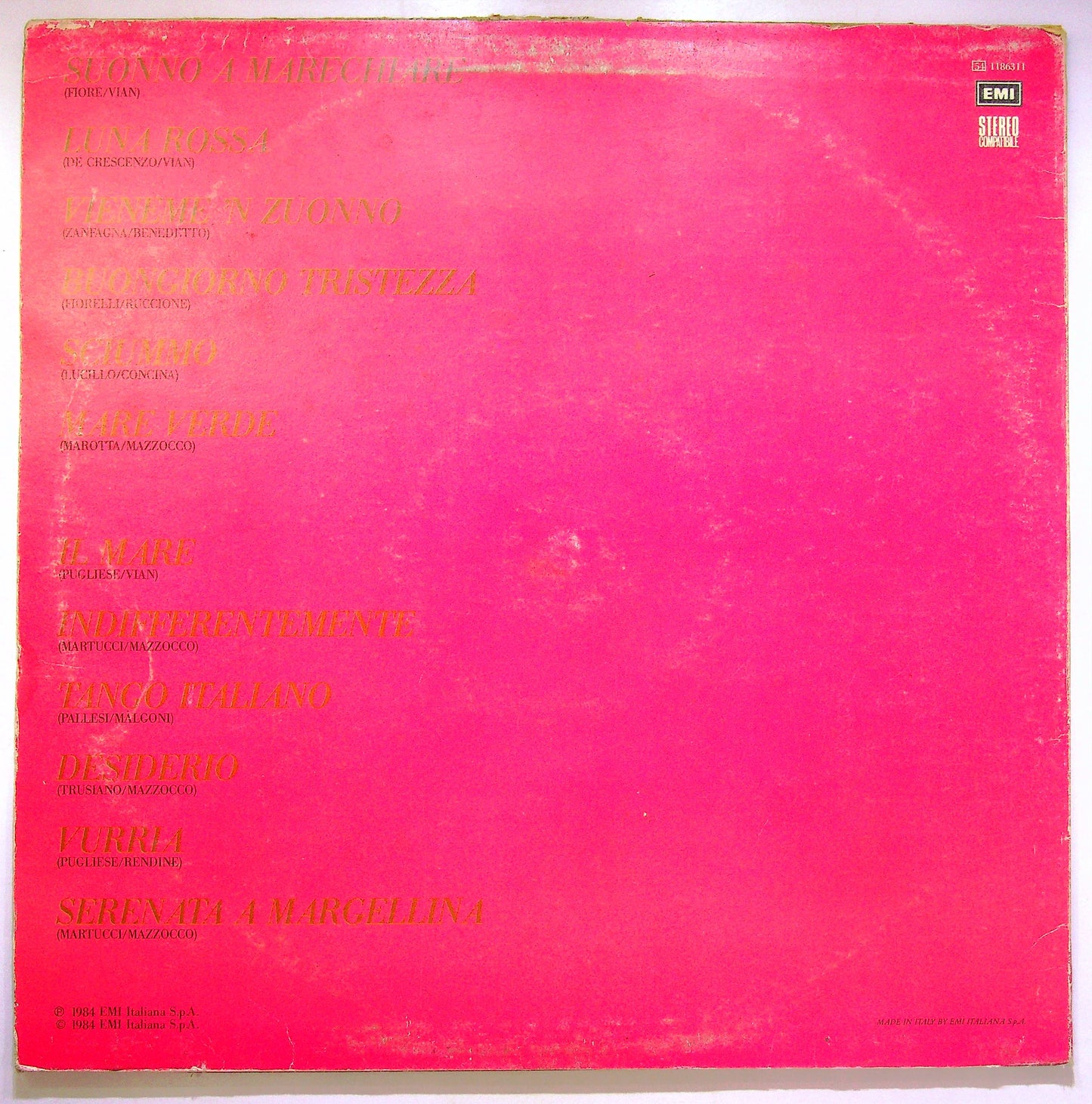 EBOND Sergio Bruni - Sergio Bruni Vinile V071080