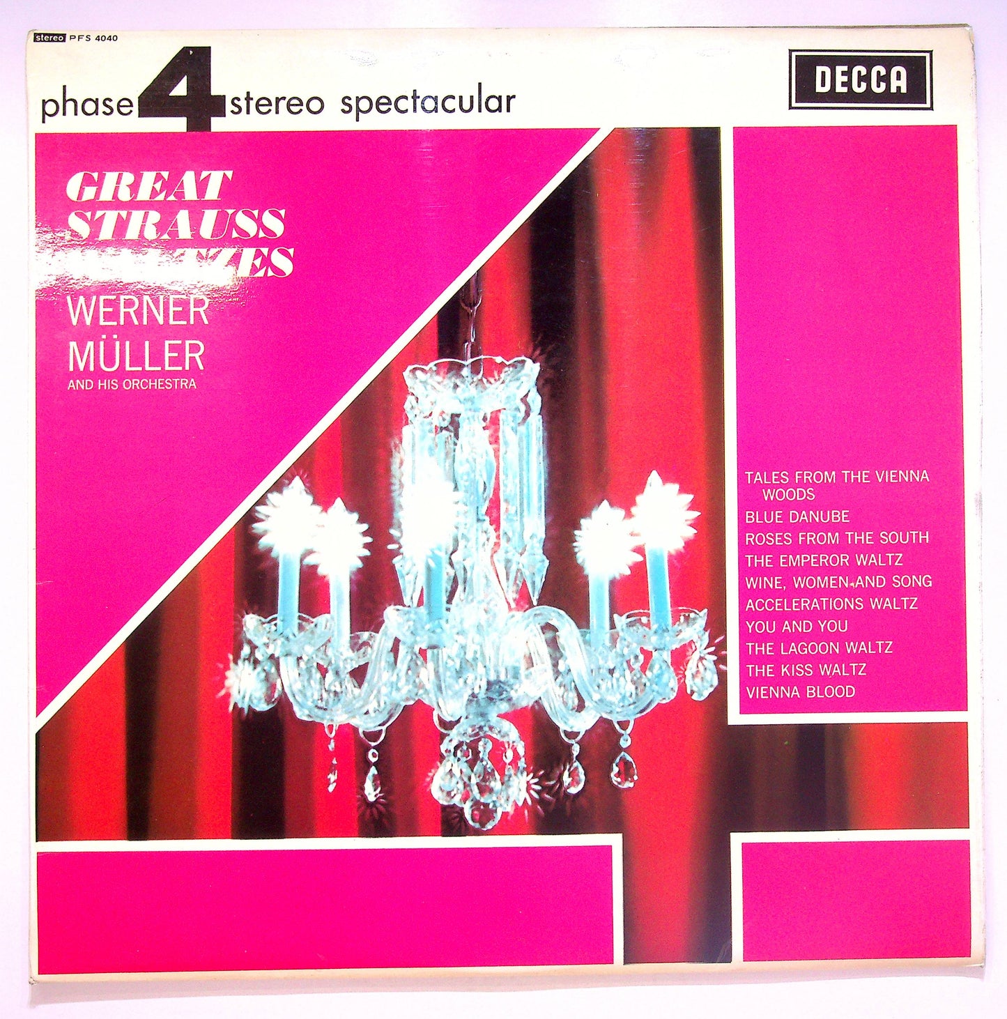 EBOND Werner Muller And His Orchestra - Great Strauss Waltzes Vinile V071089
