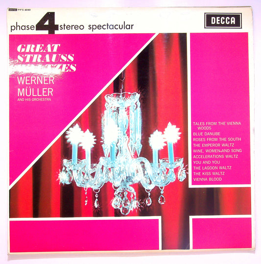 EBOND Werner Muller And His Orchestra - Great Strauss Waltzes Vinile V071089