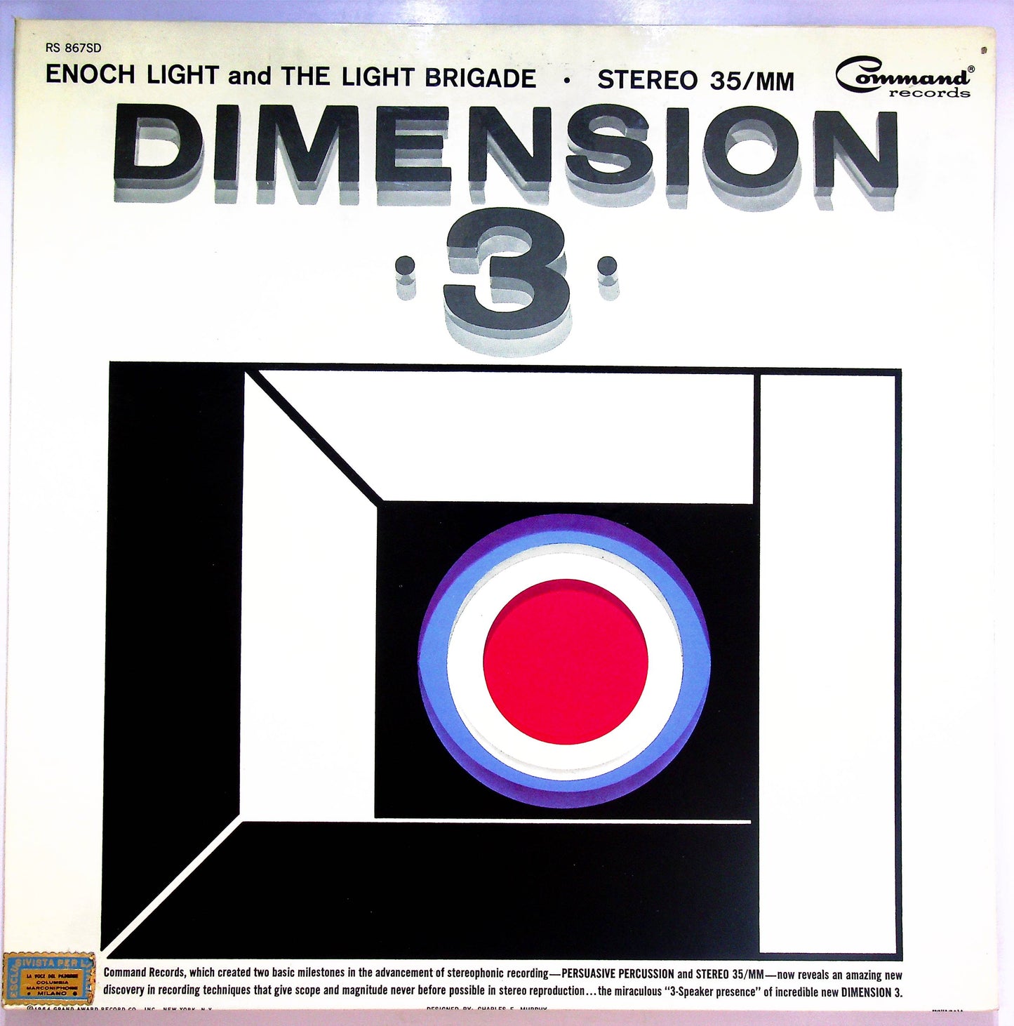 EBOND Enoch Light And The Light Brigade - Dimension 3 Vinile V071097